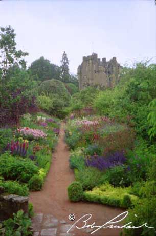 Scotland: Crathes Castle Garden