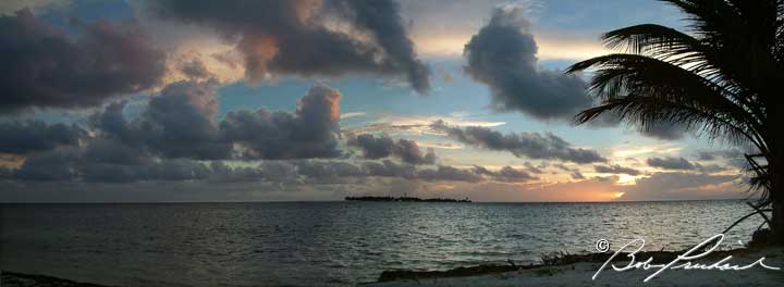 Belize: Sandbore Caye at Sunrise
