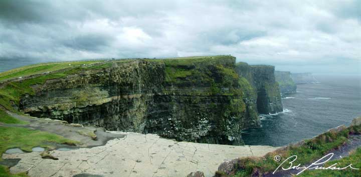 Ireland: The Cliffs Of Mohr Panoramic