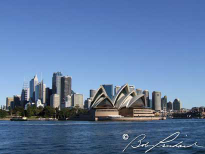 Sydney Opera And Skyline