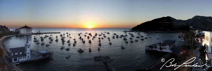 Avalon Harbor Sunrise - Catalina, California 