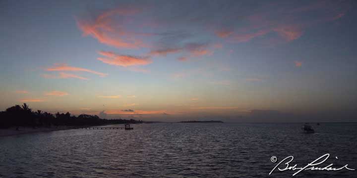 Cayman Islands: Dawn Breaking on Cayman Brac #319